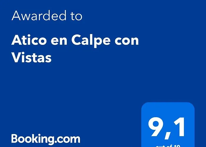 Atico En Con Vistas Appartement Calpe
